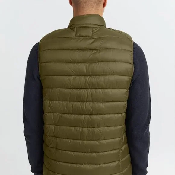 NWT - BLEND Men’s BHRomsey Vest, Green - Size Medium & Large - Picture 3 of 12